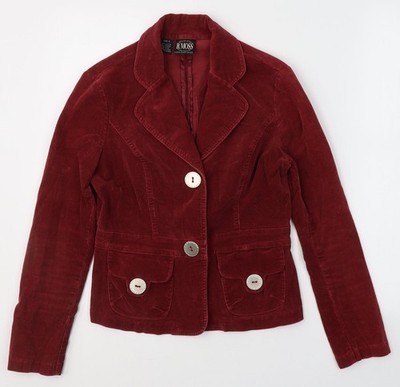 B. Moss Damen Jacke Blazer rot Größe 4