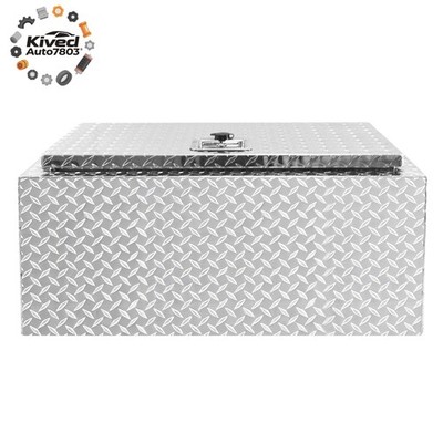 Aluminum 30'' Underbody Truck Tool Box Trailer Pickup Storage RV Toolbox Sliver