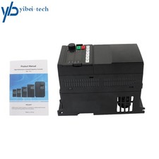 2HP 1 to 3 Phase 220V Variable Frequency Drive VFD 1.5kW Input AC 7A 50/60HZ
