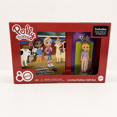 Polly Pocket Limited Edition 80 Years Celebration Animal Adopt Gift Set