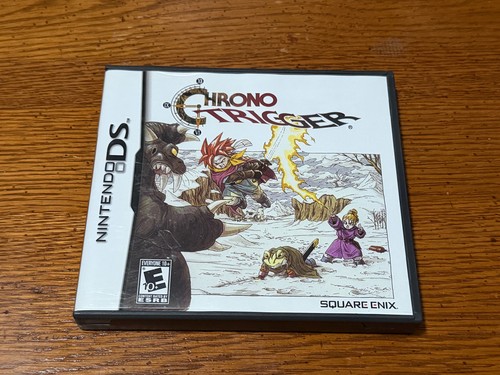 Chrono Trigger (Nintendo DS, 2008) CIB Complete & TESTED! First Print w/ Poster
