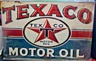 Texaco Motor Oil retro Wall Art Garage Tin Signs 8x12" Vintage look