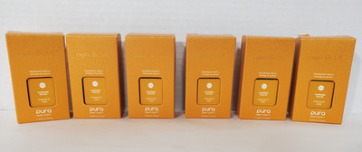 Lot Of 6 Pura Smart Scent Pumpkin Dulce Capri Blue Home Fragrance Refills New