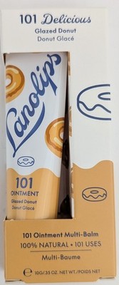 Lanolips 101 Delicious Glazed Donut Ointment Multi-Balm 10g Full Size New In Box