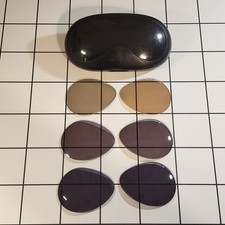 Vintage Porsche Design Carrera Sunglasses Case Only w/ Extra Replacement Lenses*