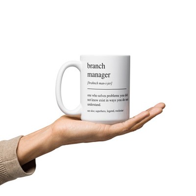Branch Manager Gift, Funny Branch Manager Mug, Gifts For Branch Manager, Branch