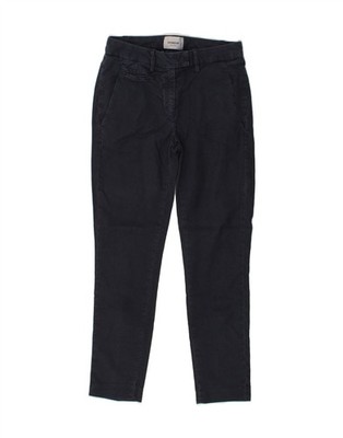DONDUP Womens Slim Chino Trousers W26 L26  Navy Blue Cotton BC01