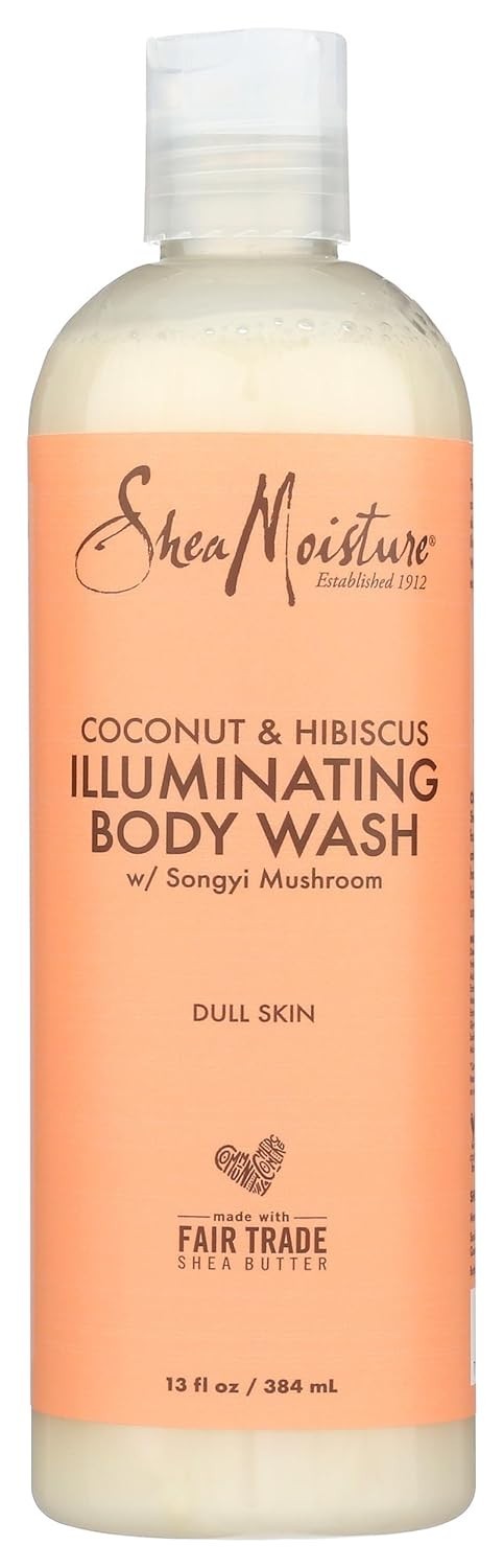 SheaMoisture Coconut & hibiscus body wash, 13 Fluid Ounce