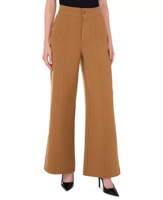 Parker Women's The Nima Wide-Leg Pants Camel Size 8 1623