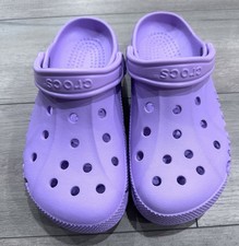 Crocs Classic Clog Lavender Purple W9 M7 Slip On Comfort Sandals Womens