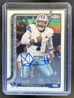 2025 Topps Chrome Dak Prescott Auto Autograph White Refractor #/30 Cowboys