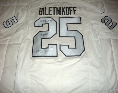 back number FC会報誌1～25 FRED BILETNIKOFF OAKLAND RAIDER PSA/DNA/COA SIGNED OFFICIAL