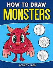 How to Draw Monsters Paperback Activity Wizo