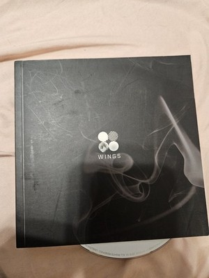 BTS Wings CD Album 2016 K-Pop Big Hit Entertainment Cardboard Sleeve w/ Booklet