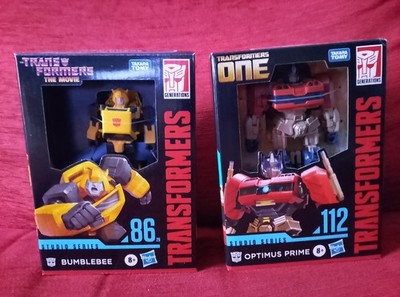 TRANSFORMERS The Movie Studio Series OPTIMUS PRIME 112. BUMBLEBEE 86. Hasbro