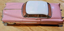 Vintage 1950  s Pink Cadillac friction Car made in Japan.