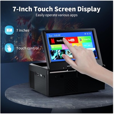 Small Smart TV with Android 11 & Projection
