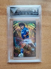 Getgraded Wccf Diego Armando MARADONA Napoli Panini Card Gradata 9.5