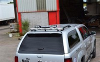 Heck DachträGer +Led+ Lampe + Licht Passend FüR Fiat Fullback 2016 - 2019