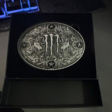 Monster Energy Belt Buckle Morgan Wallen Promo