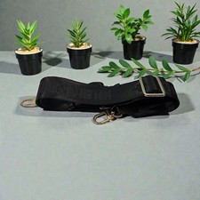 Fashion Black Adjustable Crossbody Bag Nylon Strap