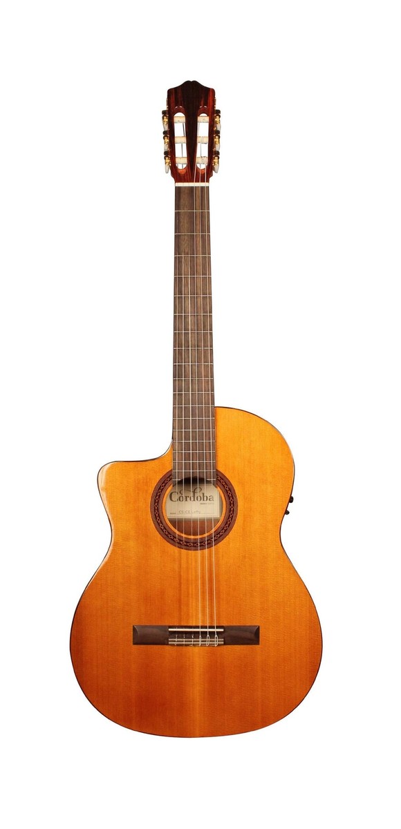 Cordoba C5-CE CD Lefty Cutaway Acoustic-Electric Nylon