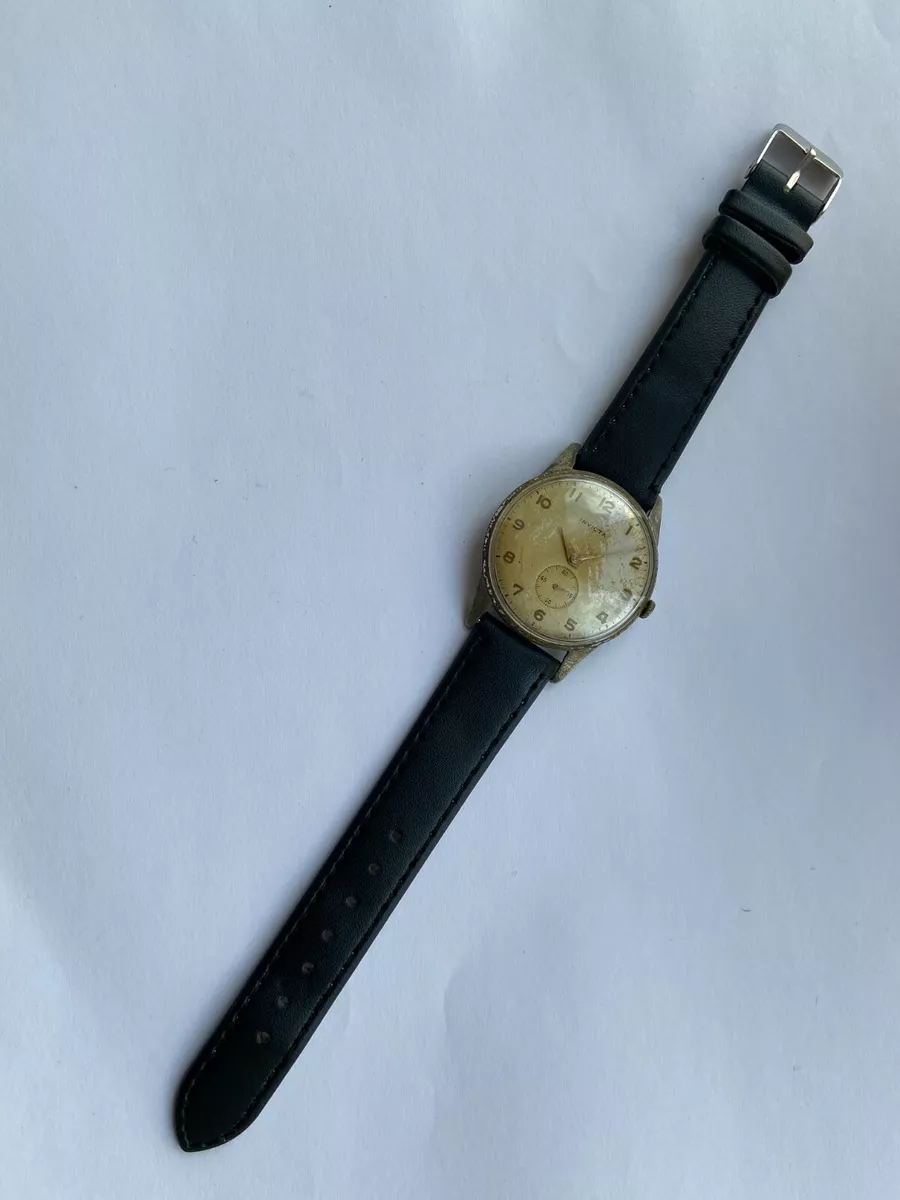 Vintage RARE Men Wrist Watch INVICTA LTD SWISS MILITARY 15 JEWELS