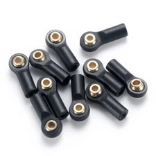 RCBATER 10Pc M2 Rod End Link Ball Joint For 1/18 1/24 RC Crawler Axial SCX24 Car
