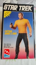 STAR TREK 12" tall vinyl figure CAPTAIN JAMES T. KIRK (amt ertl)