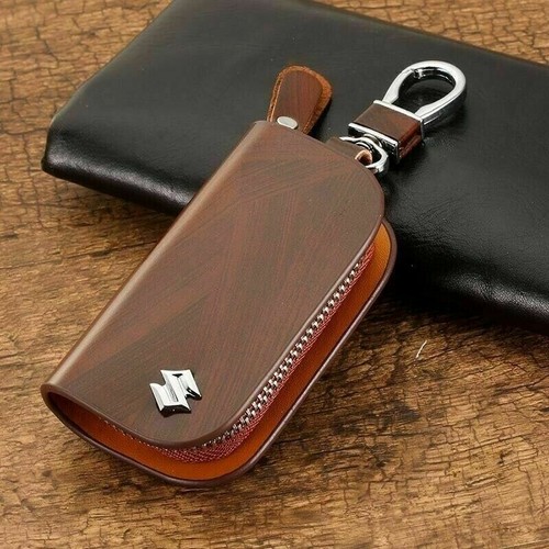 Hot Holder Auto Smart Key Case Fernbedienung Tasche Reißverschluss Etui Tasche Leder - Bild 4 von 14