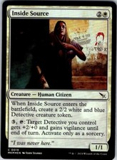 Magic the Gathering Foil Inside Source Murders at Karlov Manor MTG