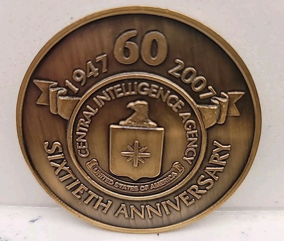 Central Intelligence Agency 60th Anniversary 19472007 CIA Challenge