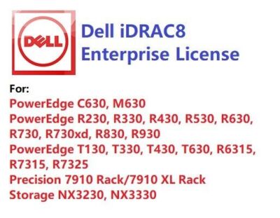 Am Selben Tag, Dell iDRAC8 Enterprise Lizenz, 13G PowerEdge R730/R630/R530