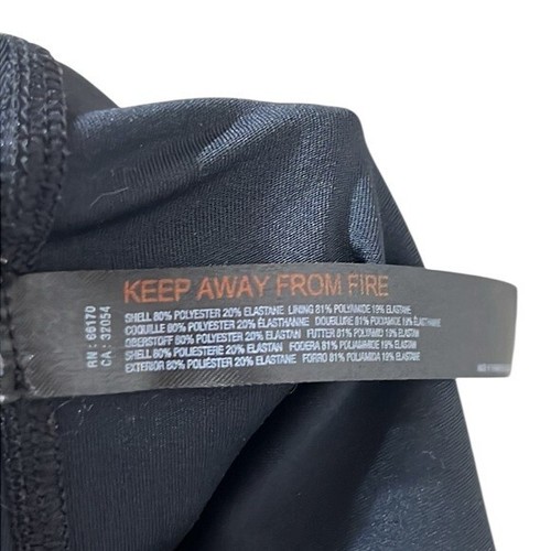 Free People Movement One Piece Womans Size Large Black Back It Up Yoga Gym - Picture 12 of 12