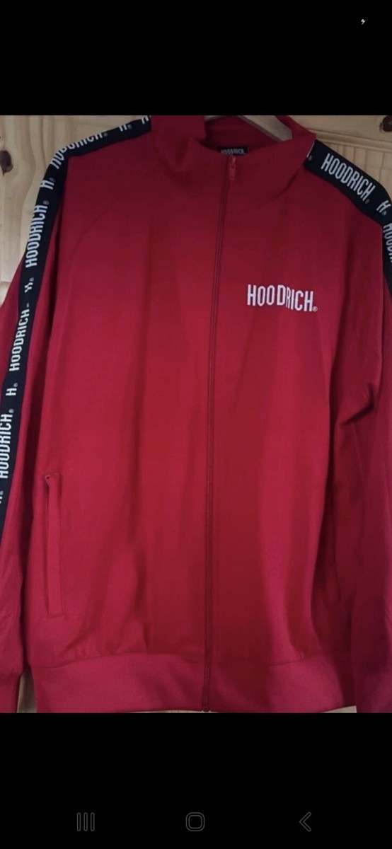 Hoodrich Zip Up Jacket Red Size XL