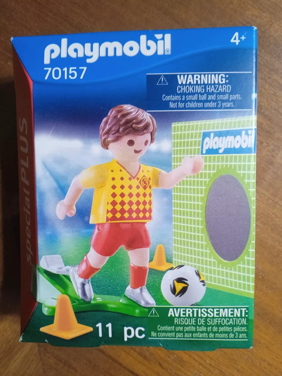 Playmobil 70157 brand new SOCCER PLAYER JUGADOR DE FUTBOL NUEVO