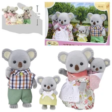 New Sylvanian Families Doll Koala family set / Calico Critters Toy