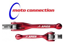 APICO SNAP BACK LEVERS BRAKE & CLUTCH LEVER RED - BETA 125RR 250RR 300RR BETARD