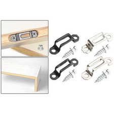 100Pcs Invisible Connector Screw Fasteners 2 in 1 Durable Hidden Connectors