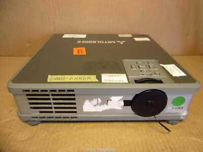Mitsubishi SL6U Projector Beamer SVGA 3LCD 1700 LUMENS - No remote - LAMP ERROR