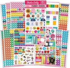 Mirida Planner Stickers – 1700 Productivity Mini Icons for Adults Calendar