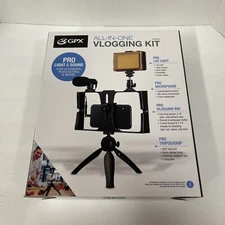 ILIVE TPDL900B iLive All-In-One Vlogging Kit - Pro Light & Sound GPX