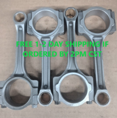 4X OEM GM Connecting Rod 1.9 Saturn 99-2002 SC1 SC2 SL1 SL2 SW1 SW2 21007187