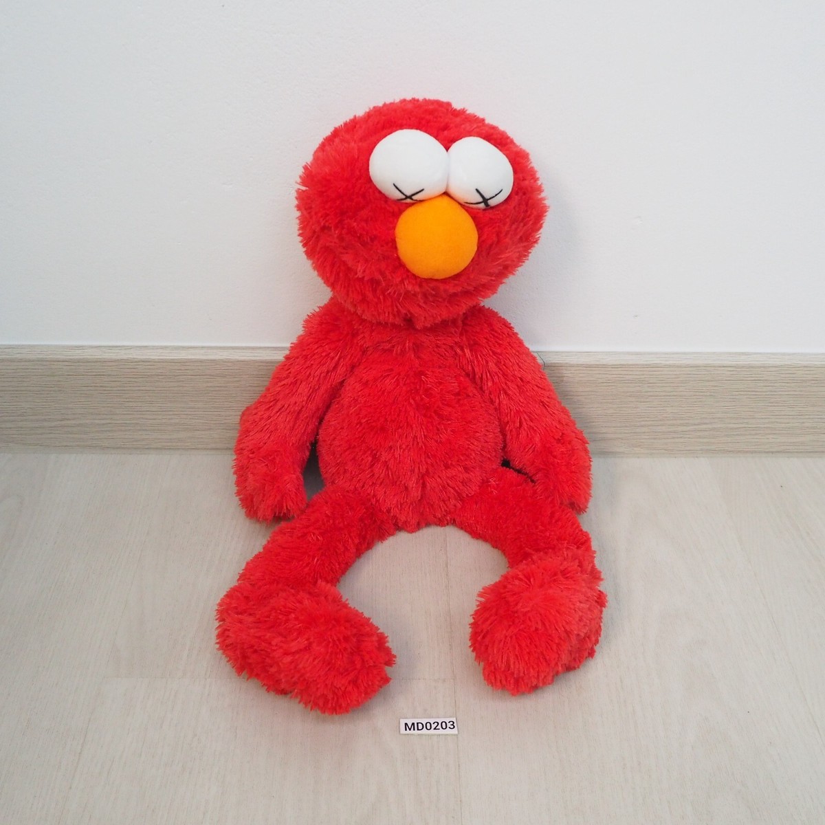 MD0203 Sesame Street Uniqlo ELMO KAWS Dead Stock Plush 20