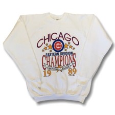 Rare Deadstock! Chicago Cubs ‘89 Eastern Division Champs Sweatshirt