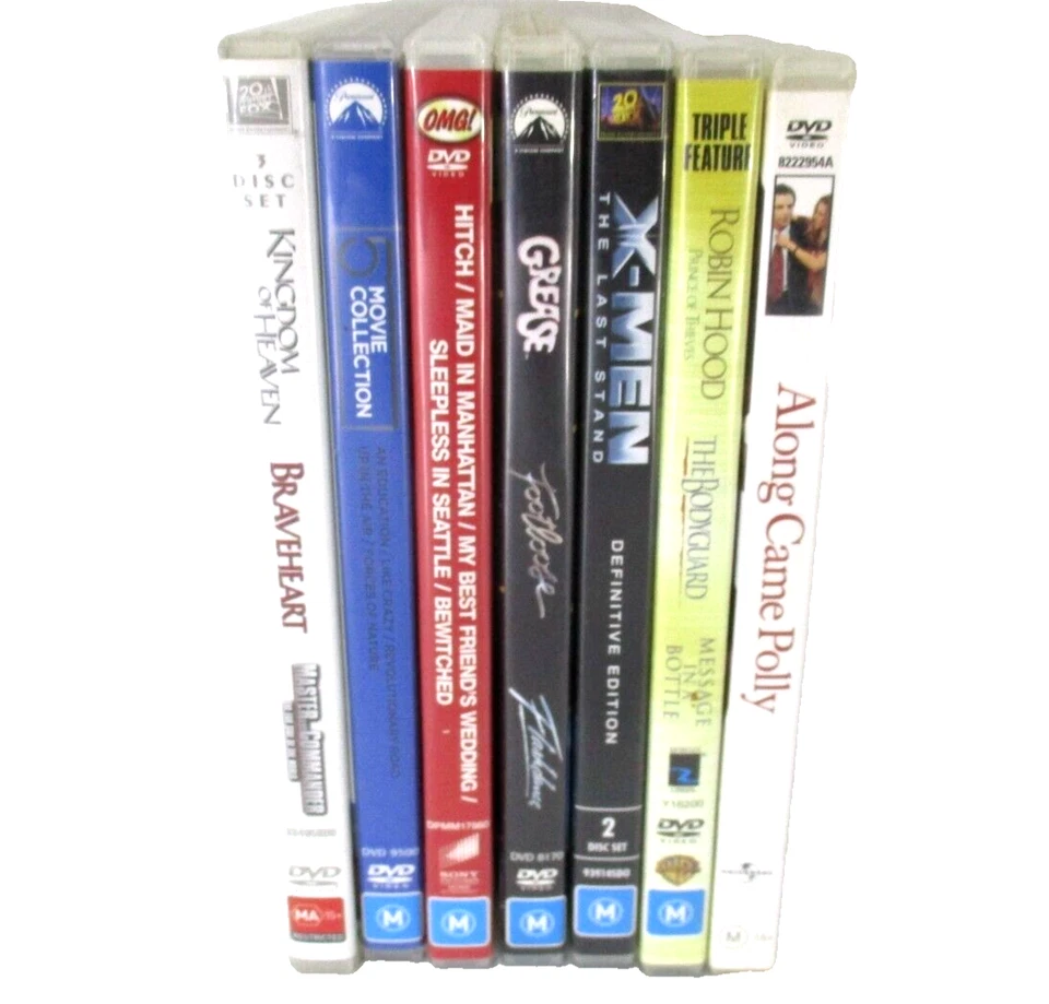 Mixed Genre Movie Bundle x7 DVDs M PAL R2 R4 Tested Titles in Description - Image 3 of 4