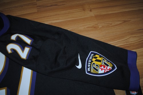 BNWT RAY RICE #27 BALTIMORE RAVENS NIKE NFL FOOTBALL JERSEY SIZE XL AUTHENTIC - Picture 8 of 13