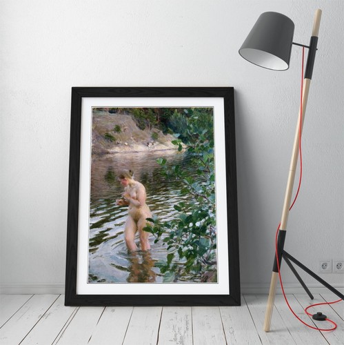 ANDERS ZORN, FRILEUSE - PÓSTER DE ARTE DE PARED ENMARCADO IMPRESIÓN 4 TAMAÑOS - Imagen 4 de 10