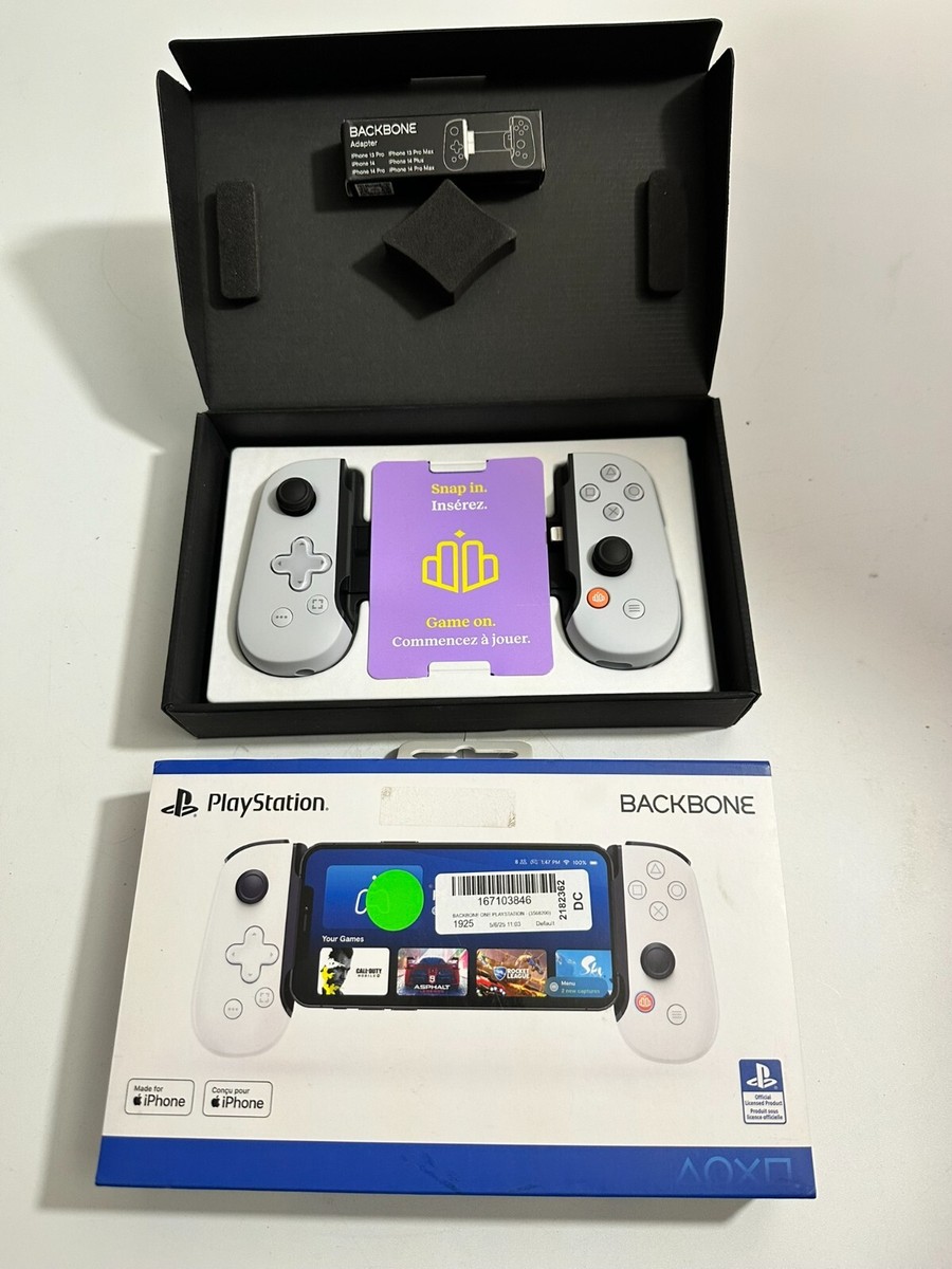 Nintendo Switch BACKBONE One Mobile Gaming iPhone B BACKBONE One Mobile Gaming Controller for iPhone (Lightning