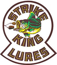 Strike King Lures Fishing Bass Boat Vinyl Car Truck Window Sticker Decal Graphic